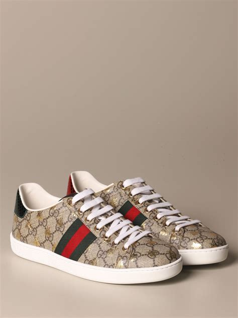 gucci ace gg supreme sneaker|gucci ace sneakers gg print.